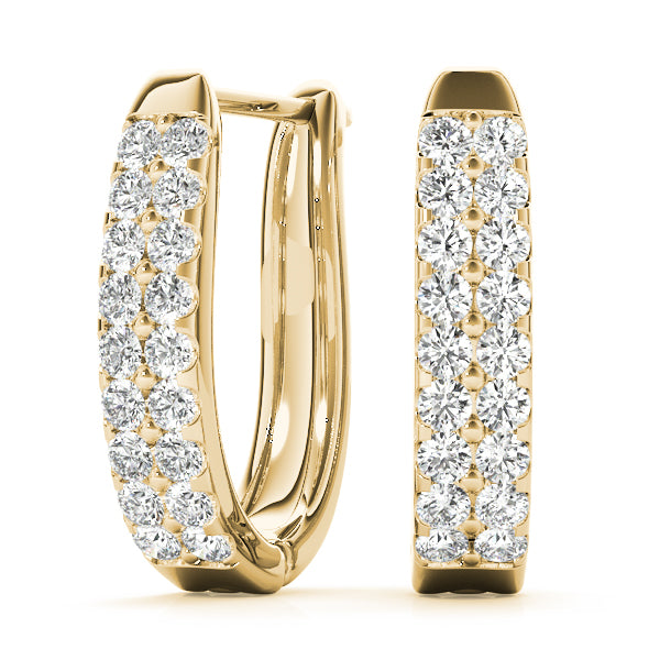 Earrings Hoop Earrings J-hoops