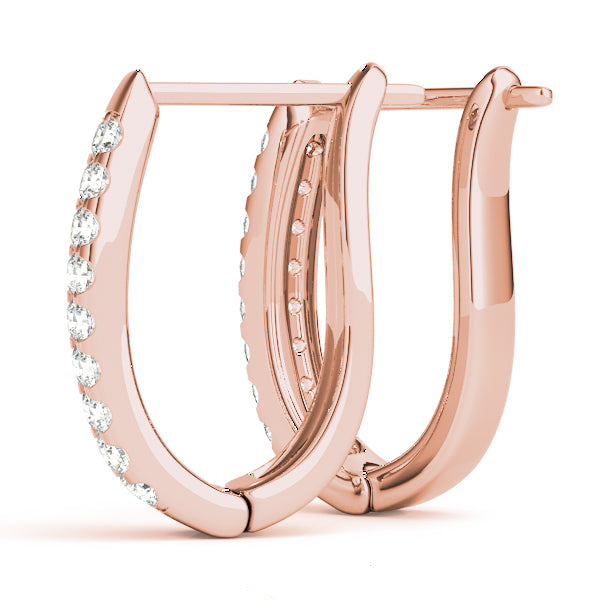 Earrings Hoop Earrings J-hoops