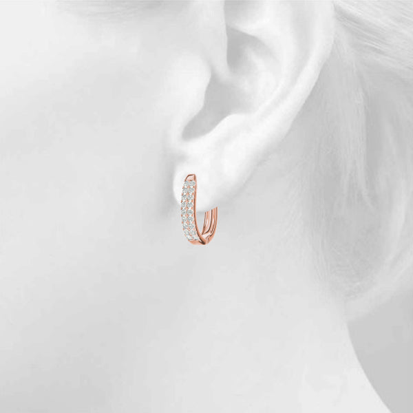 Earrings Hoop Earrings J-hoops