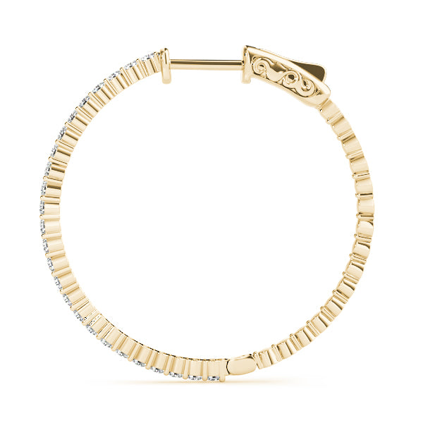 Earrings Hoop Earrings Vault Lock