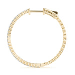 Load image into Gallery viewer, Earrings Hoop Earrings Vault Lock
