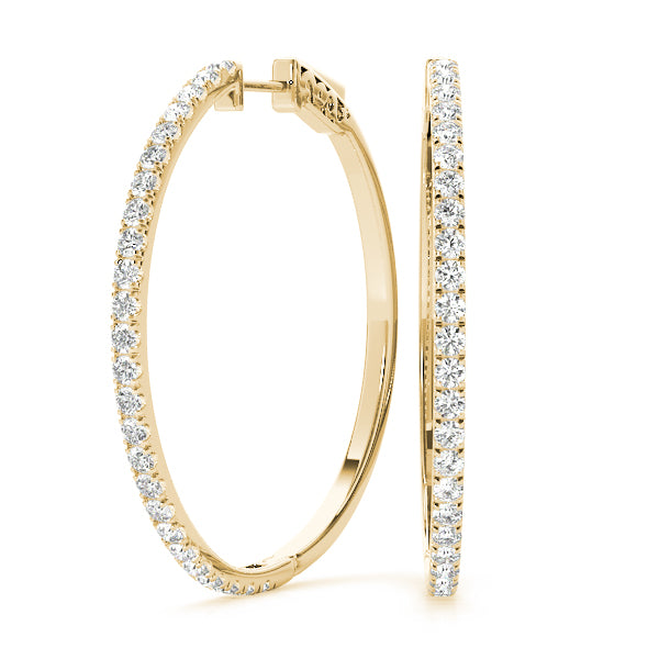 Earrings Hoop Earrings Vault Lock