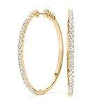 Load image into Gallery viewer, Earrings Hoop Earrings Vault Lock
