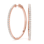 Load image into Gallery viewer, Earrings Hoop Earrings Vault Lock
