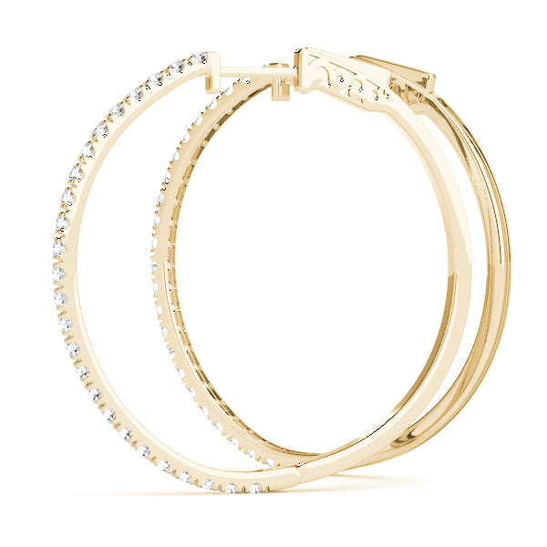 Earrings Hoop Earrings Vault Lock