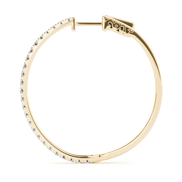 Earrings Hoop Earrings Vault Lock