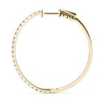 Load image into Gallery viewer, Earrings Hoop Earrings Vault Lock
