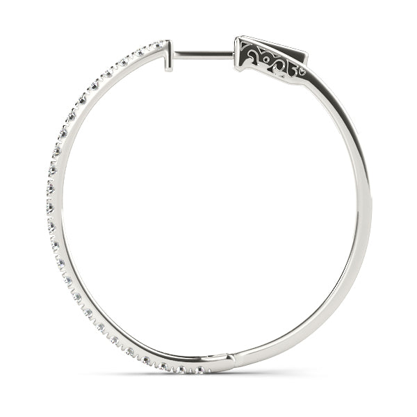Earrings Hoop Earrings Vault Lock