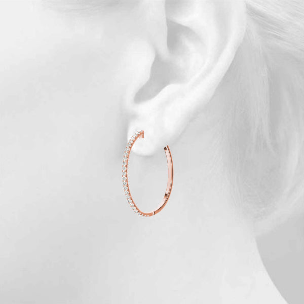 Earrings Hoop Earrings Vault Lock