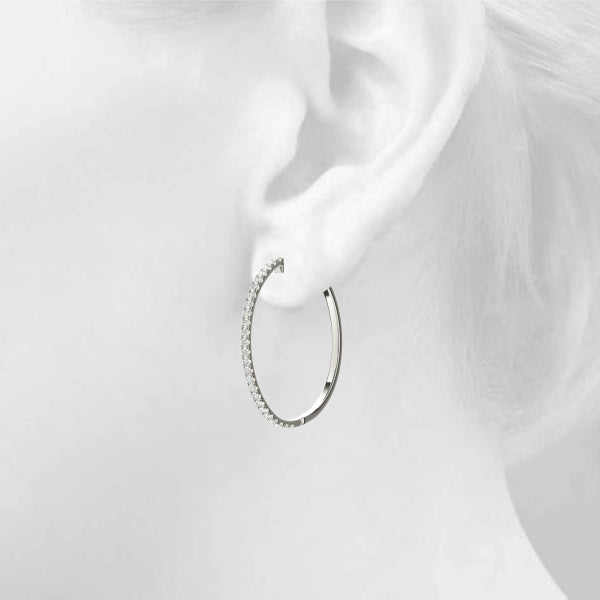 Earrings Hoop Earrings Vault Lock