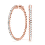 Load image into Gallery viewer, Earrings Hoop Earrings Vault Lock
