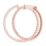 Load image into Gallery viewer, Earrings Hoop Earrings Vault Lock
