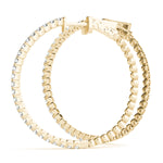 Load image into Gallery viewer, Earrings Hoop Earrings Vault Lock
