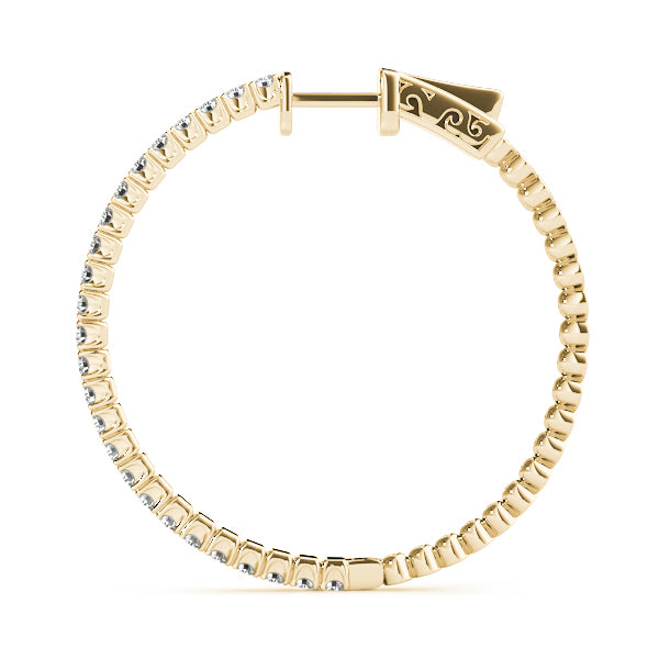 Earrings Hoop Earrings Vault Lock