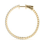 Load image into Gallery viewer, Earrings Hoop Earrings Vault Lock
