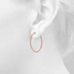 Load image into Gallery viewer, Earrings Hoop Earrings Vault Lock
