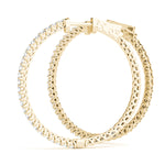 Load image into Gallery viewer, Earrings Hoop Earrings Vault Lock
