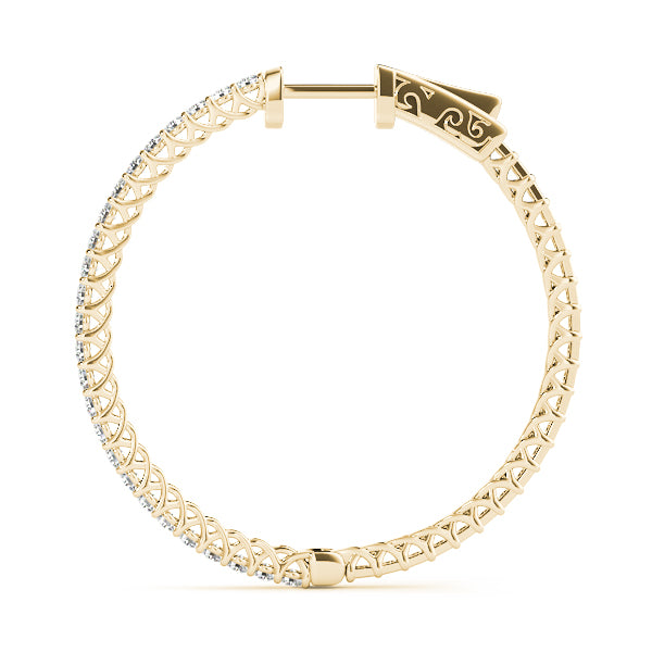 Earrings Hoop Earrings Vault Lock