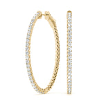 Load image into Gallery viewer, Earrings Hoop Earrings Vault Lock
