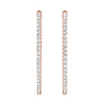 Load image into Gallery viewer, Earrings Hoop Earrings Vault Lock
