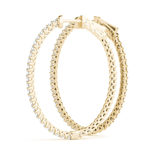 Earrings Hoop Earrings Vault Lock