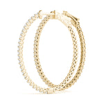 Load image into Gallery viewer, Earrings Hoop Earrings Vault Lock
