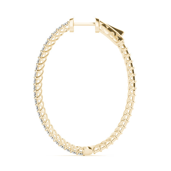 Earrings Hoop Earrings Vault Lock