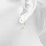 Load image into Gallery viewer, Earrings Hoop Earrings Vault Lock
