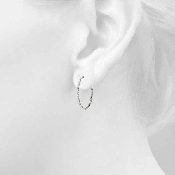 Earrings Hoop Earrings Vault Lock
