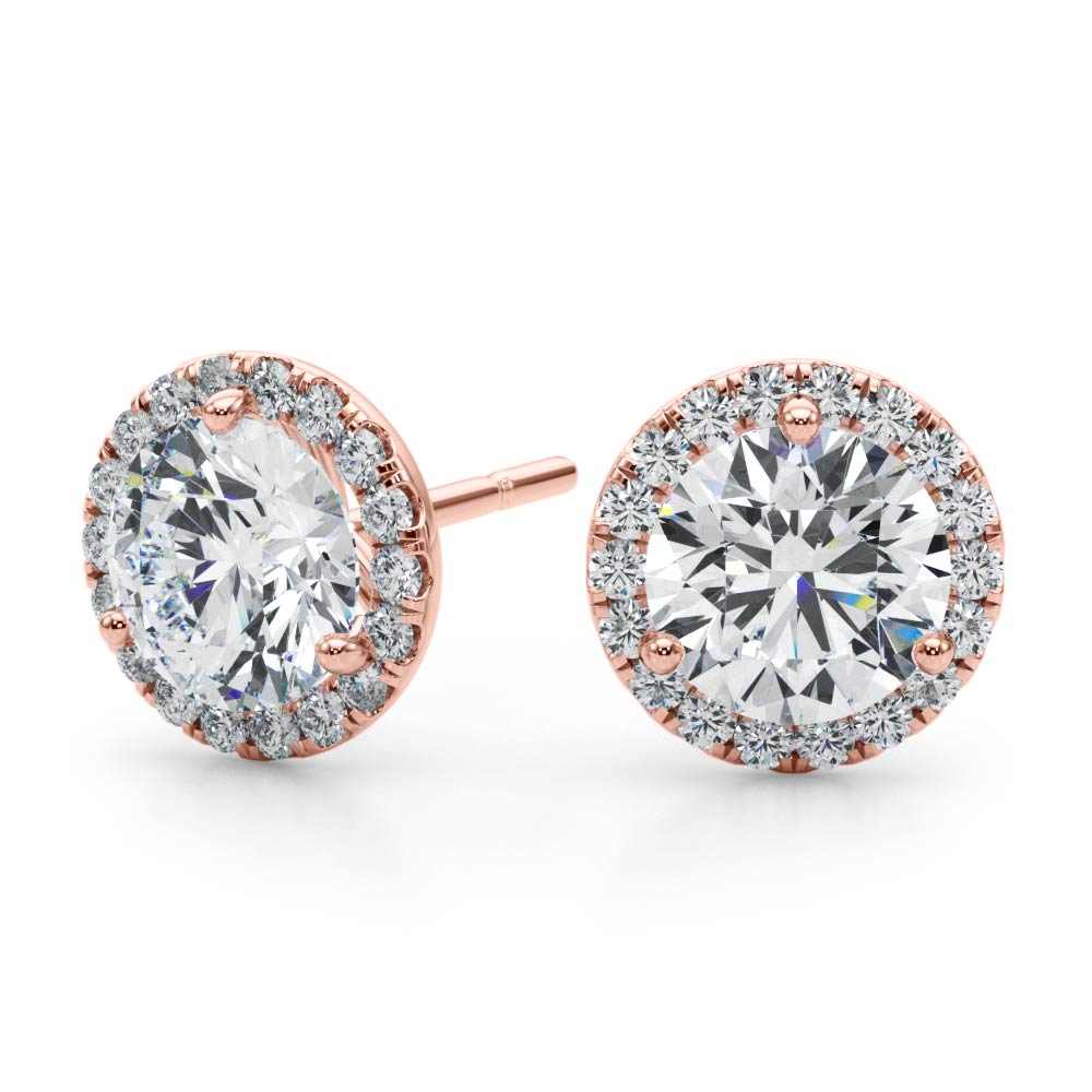 Martini Halo Earrings