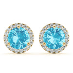 Load image into Gallery viewer, Martini Halo Earrings
