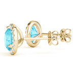 Load image into Gallery viewer, Martini Halo Earrings
