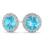 Load image into Gallery viewer, Martini Halo Earrings
