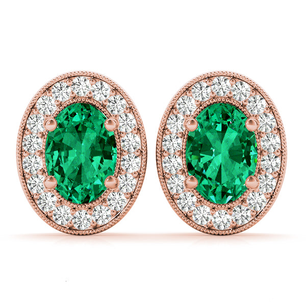 Earrings Halo