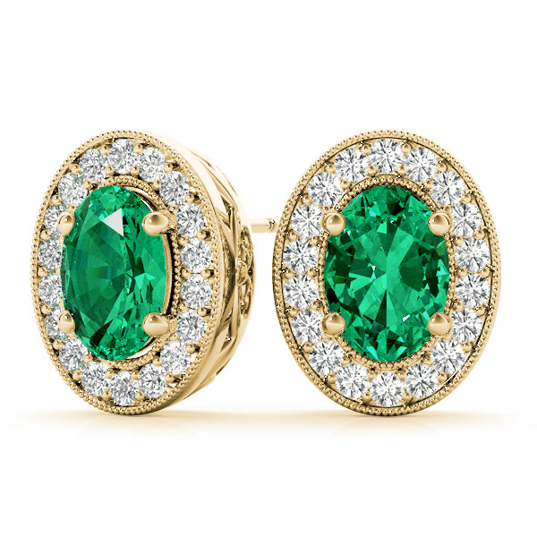 Earrings Halo