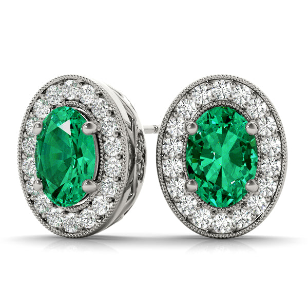 Earrings Halo