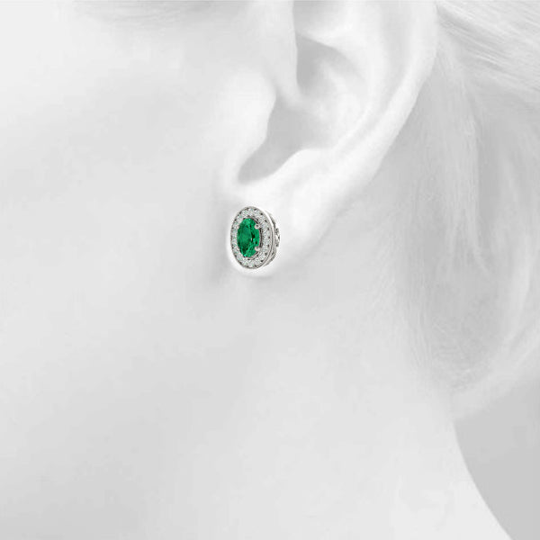 Earrings Halo
