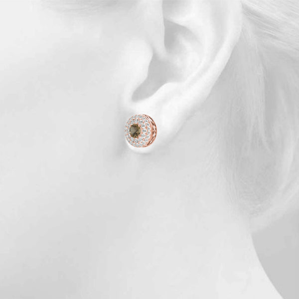 Earrings Halo