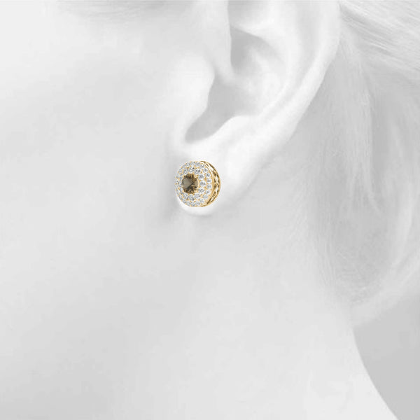 Earrings Halo