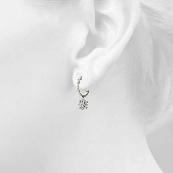 Earrings Halo