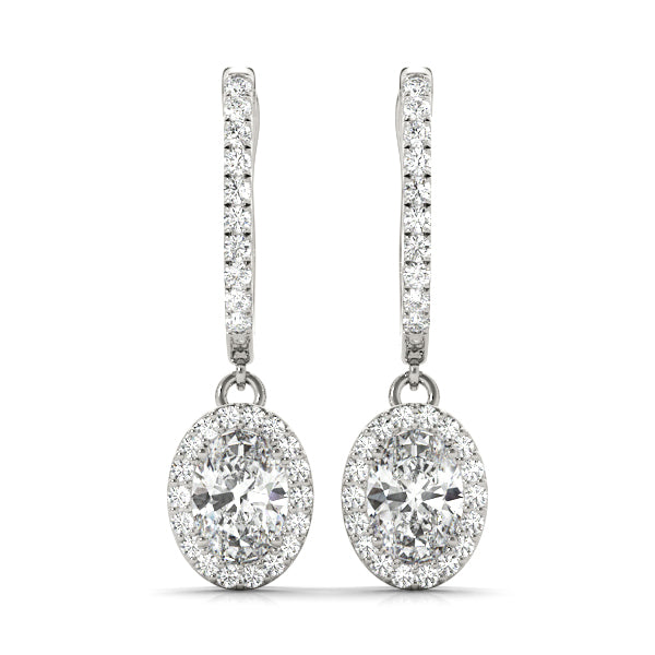Earrings halo