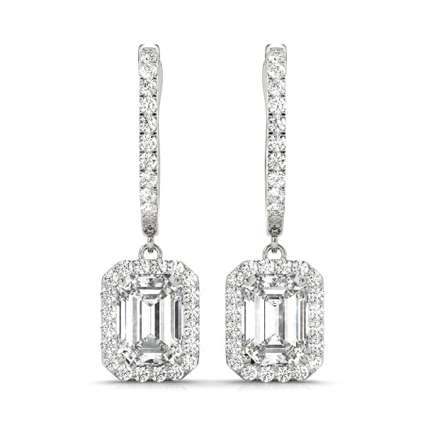 Earrings halo