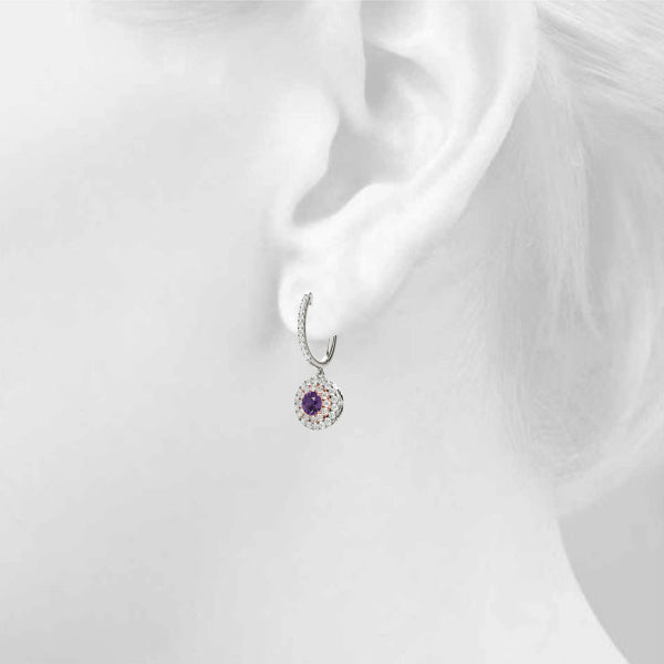Earrings Halo