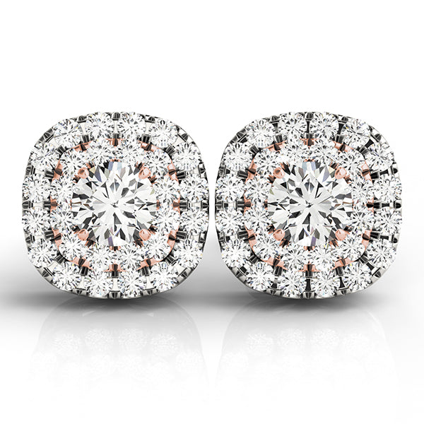 Round Center Cushion Halo