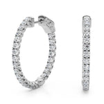 Load image into Gallery viewer, .75 Inch 4 Prong Round Hoop
