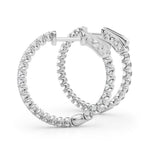 Load image into Gallery viewer, .75 Inch 4 Prong Round Hoop
