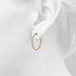 Load image into Gallery viewer, .75 Inch 4 Prong Round Hoop
