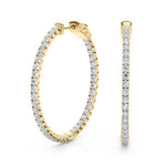 Load image into Gallery viewer, .75 Inch 4 Prong Round Hoop
