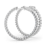 Load image into Gallery viewer, .75 Inch 4 Prong Round Hoop
