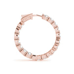Load image into Gallery viewer, .8 Inch 4 Prong Round Hoop
